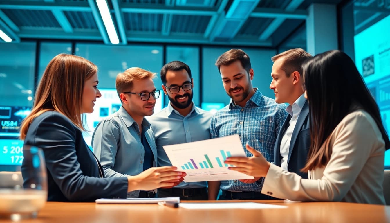 Execute social media marketing edmonton strategies with a dedicated team analyzing metrics and strategies.