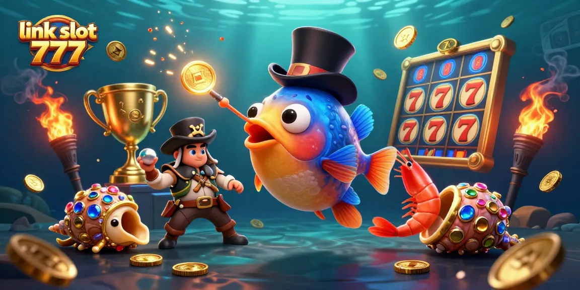 Engage with exciting slot adventures featuring link slot 777, golden coins, and jackpot thrills.