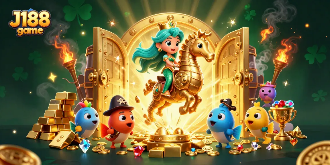 Play J188 game for thrilling wins in a vibrant underwater casino adventure.