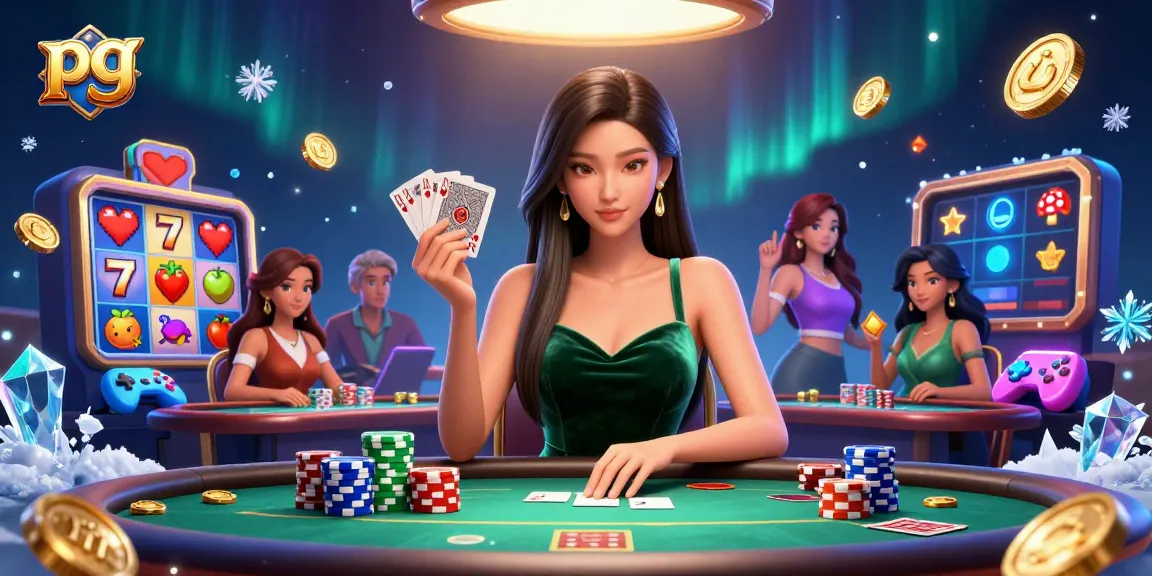 Play exciting pg slot games with vibrant visuals and high-stake poker strategies.