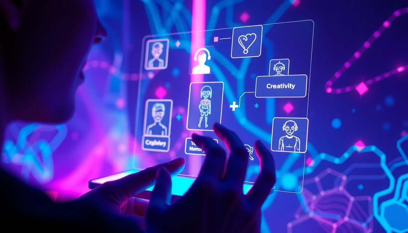 Explore engaging NSFW AI chatbots in a vibrant digital landscape.