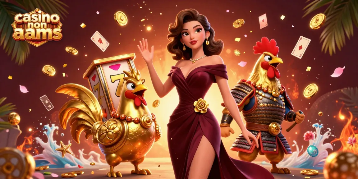 Unisciti all'emozione di casino non AAMS con emozionanti giochi di slot, sette fortunati e personaggi glamour.