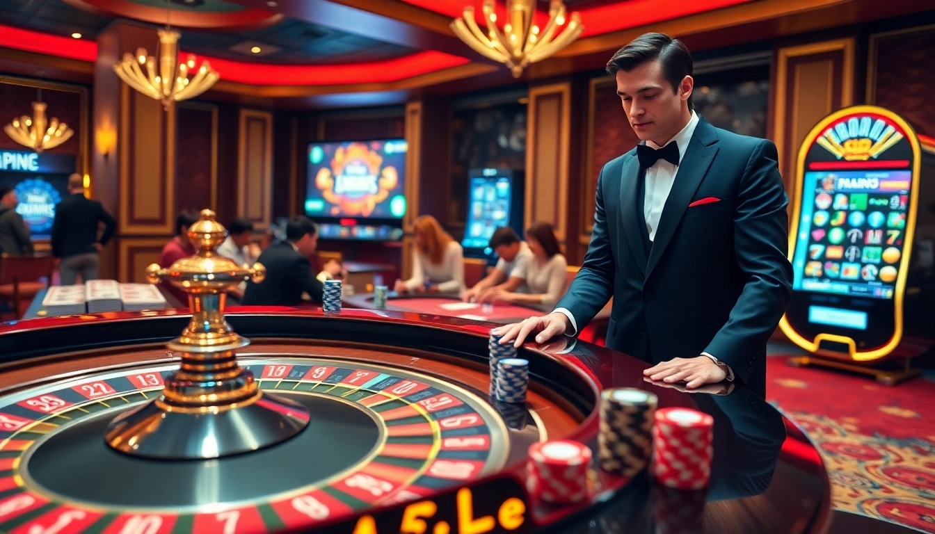 Découvrez l'excitation des casinos en ligne France fiables avec des jeux de poker vibrants et des machines à sous.