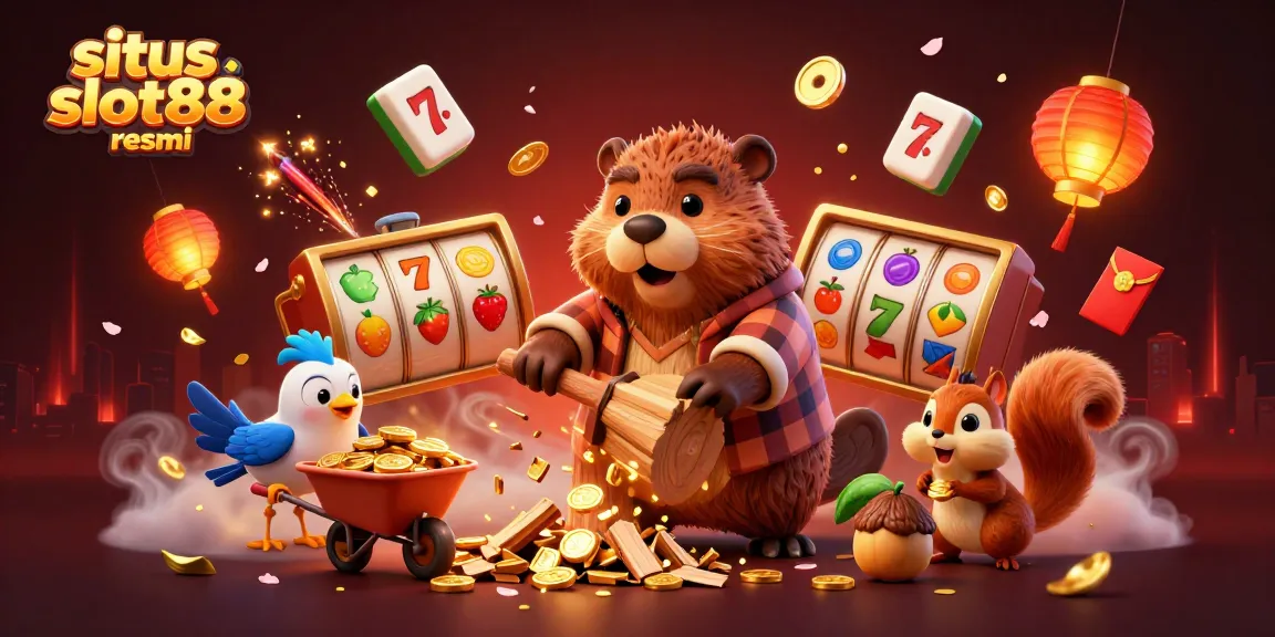 Permainan di situs slot88 resmi menghadirkan pengalaman seru dengan berbagai simbol keberuntungan dan koin emas yang bersinar.