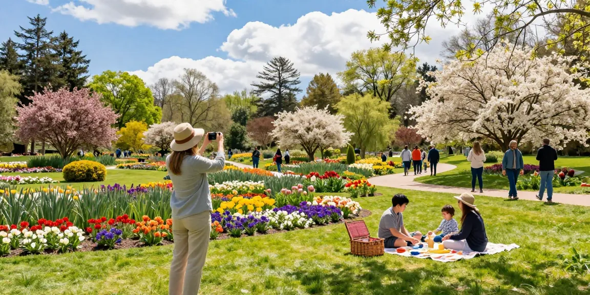 Enjoy a vibrant day at the Capay Valley Garden Tour, with visitors capturing the natural beauty and family moments.