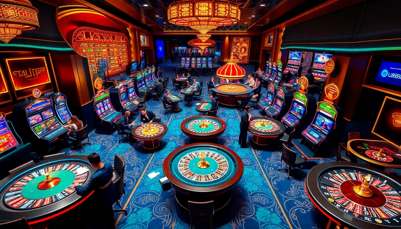 Thrilling casino gaming experience at U888u88.com with vibrant poker and roulette action.