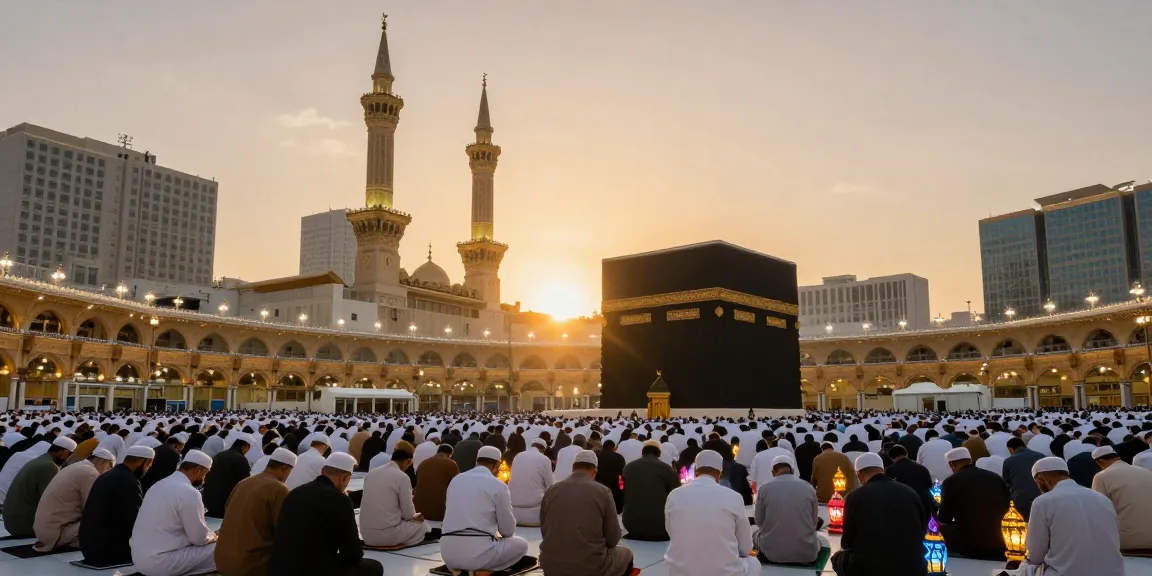 Discover the soulful journey during umroh ramadhan, a heartwarming travel experience at Masjidil Haram.
