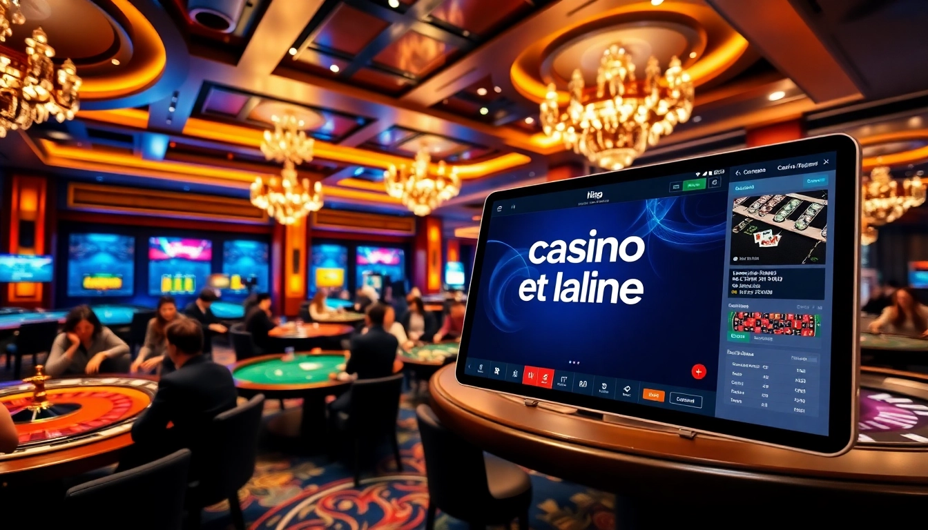 Mise à parie dans un casino en ligne France fiable avec un jeu palpitant et un décor élégant.
