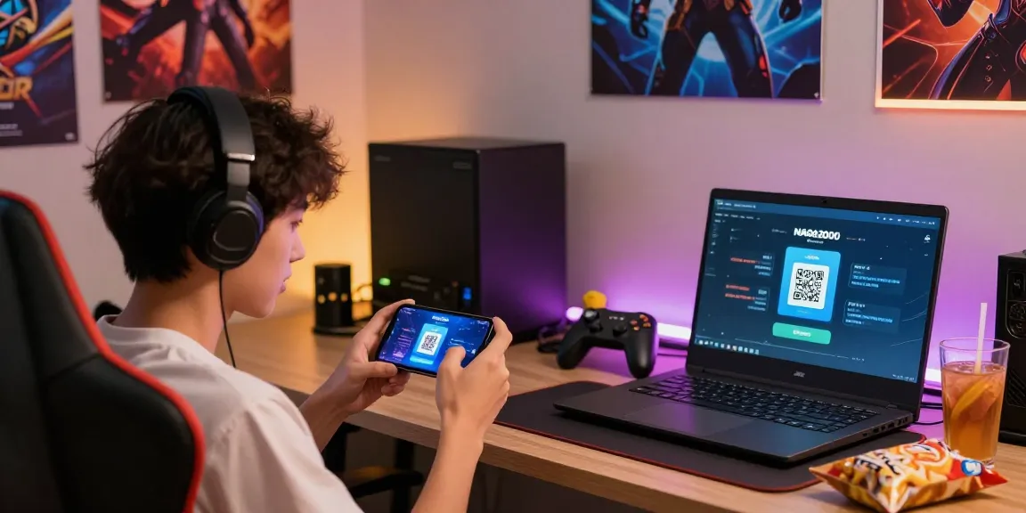 Proses topup akun game menggunakan QRIS gratis biaya admin setiap hari di NAGA2000 untuk pengalaman gaming yang efisien.