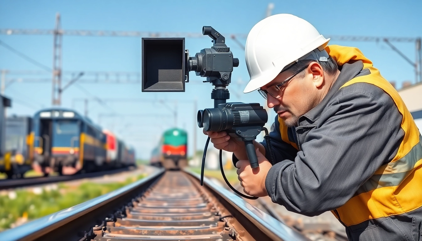 Conducting a Track Inpection highlighting detailed observations and safety checks.