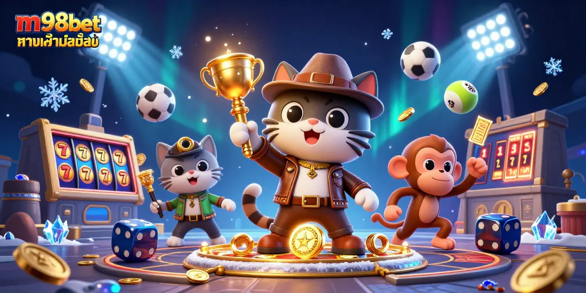Experience the thrill of m98bet ทางเข้ามือถือ with dynamic casino elements and captivating characters.