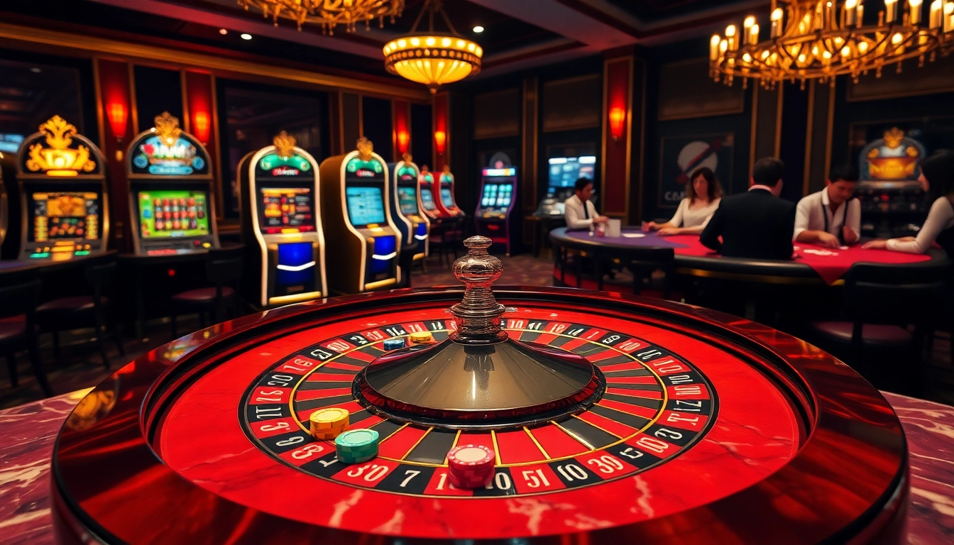 Joueurs s'engageant à une table de roulette dynamique, montrant l'excitation et la stratégie des casinos en ligne France fiables.