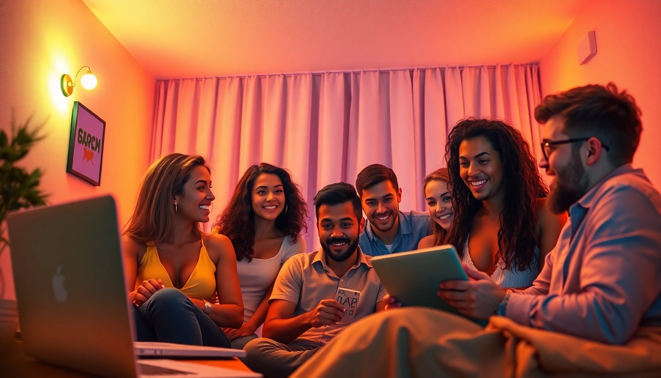Engaging virtual interactions in a lively porn chat room