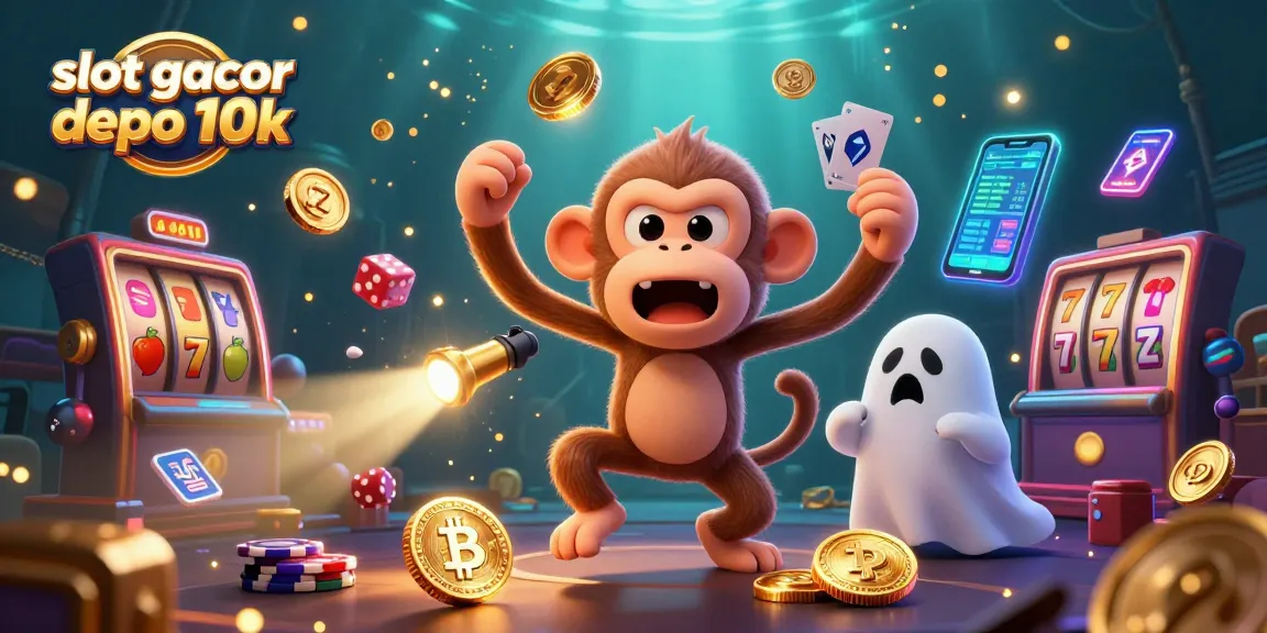 Mainkan slot gacor depo 10k sambil mengejar keberuntungan di kasino dengan ilustrasi 3D
