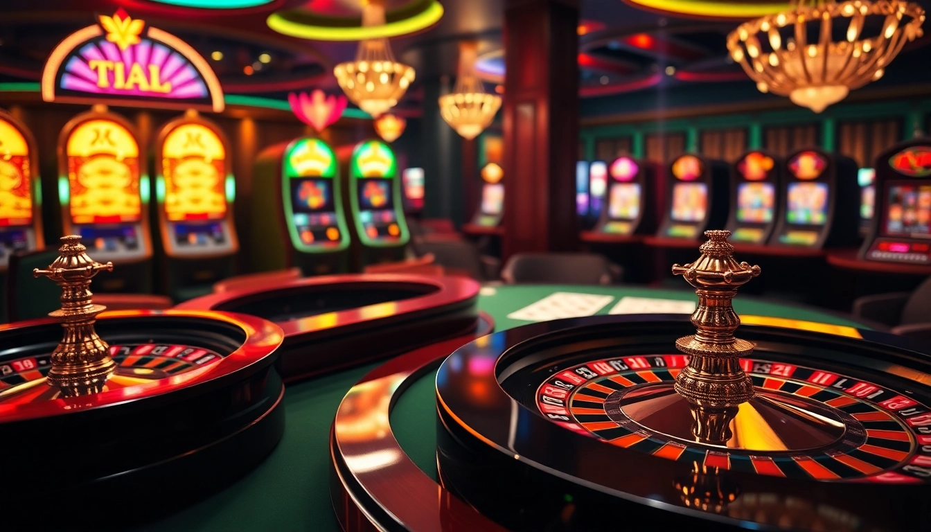 Découvrez l'excitation de jouer dans un casino en ligne france fiable avec des tables de jeux luxueuses et des machines à sous vibrantes.