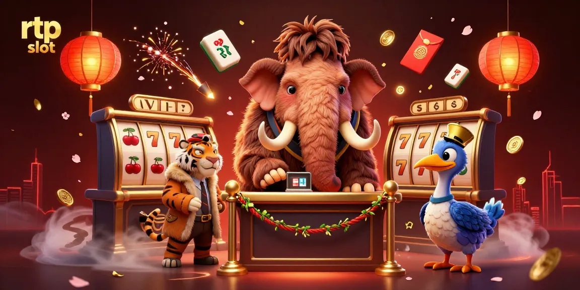 Experience the thrill of rtp slot gaming with vibrant characters and rich visuals in this dynamic casino scene.