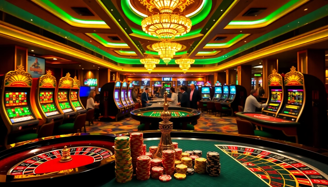 Rasakan sensasi togel sumo dalam suasana kasino mewah, dengan meja roulette yang meriah dan mesin slot yang berwarna-warni.