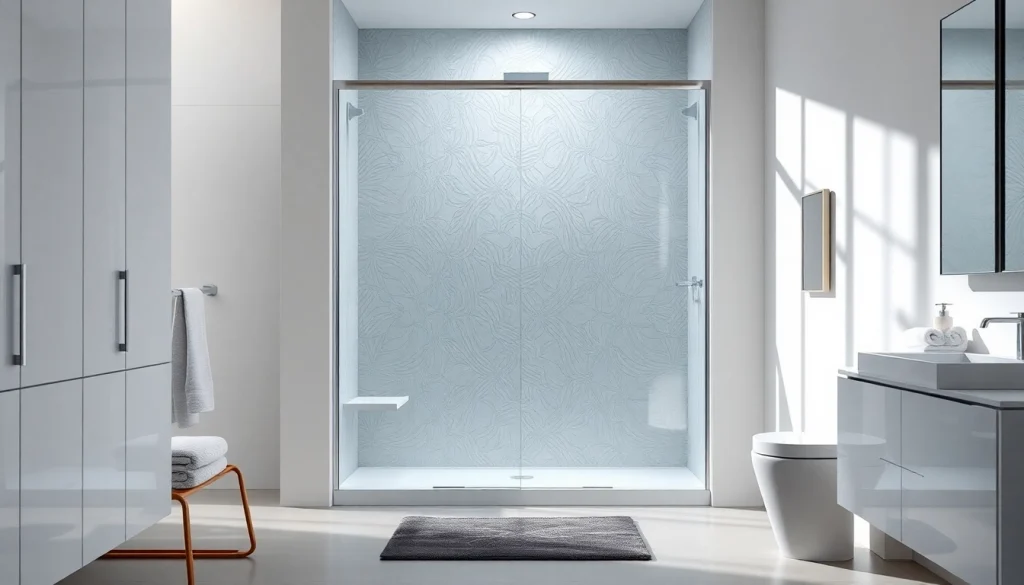 Erleben Sie die Eleganz der sonni Duschkabine in einem modernen Badezimmer mit klaren Linien.