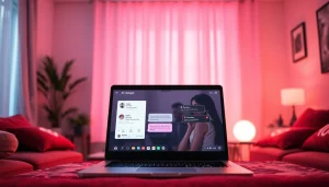 Engaging cozy digital space for intimate conversations with sex chat ai chatbots.